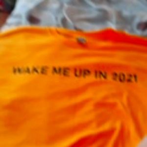 Wake me up in 2021 t-shirt XL